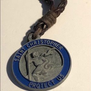 Hollister Saint Christopher necklace